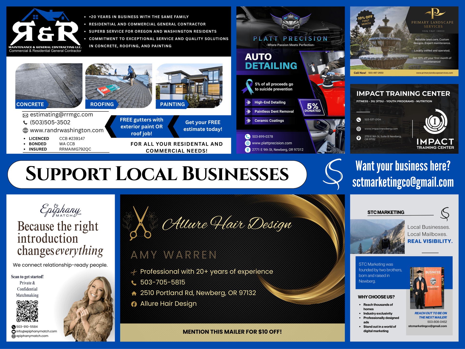 The Newberg Spotlight — back